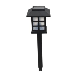 Lampa solarna ogrodowa wbijana LED retro