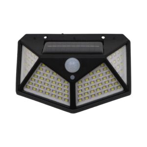 Lampa solarna ogrodowa 100 LED z czujnikiem ruchu