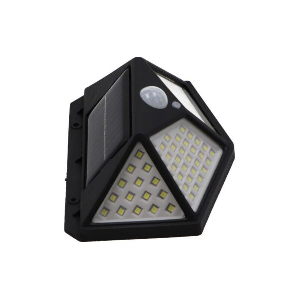 Lampa solarna ogrodowa 100 LED z czujnikiem ruchu