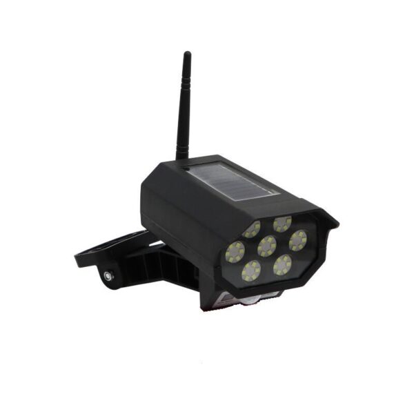Lampa solarna ogrodowa LED kamera