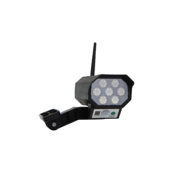 Lampa solarna ogrodowa LED kamera