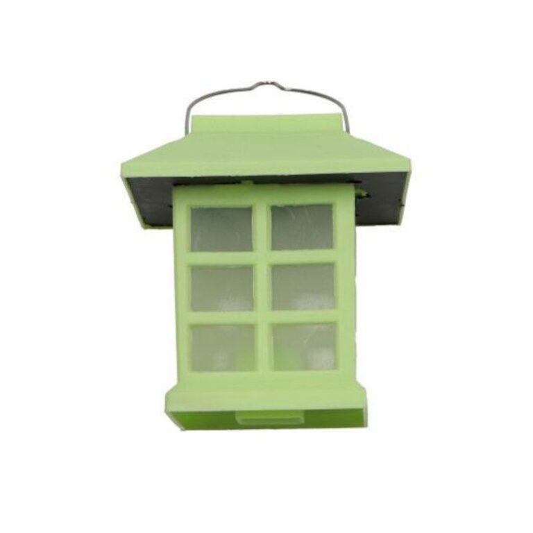 Lampa solarna ogrodowa LED domek lampion
