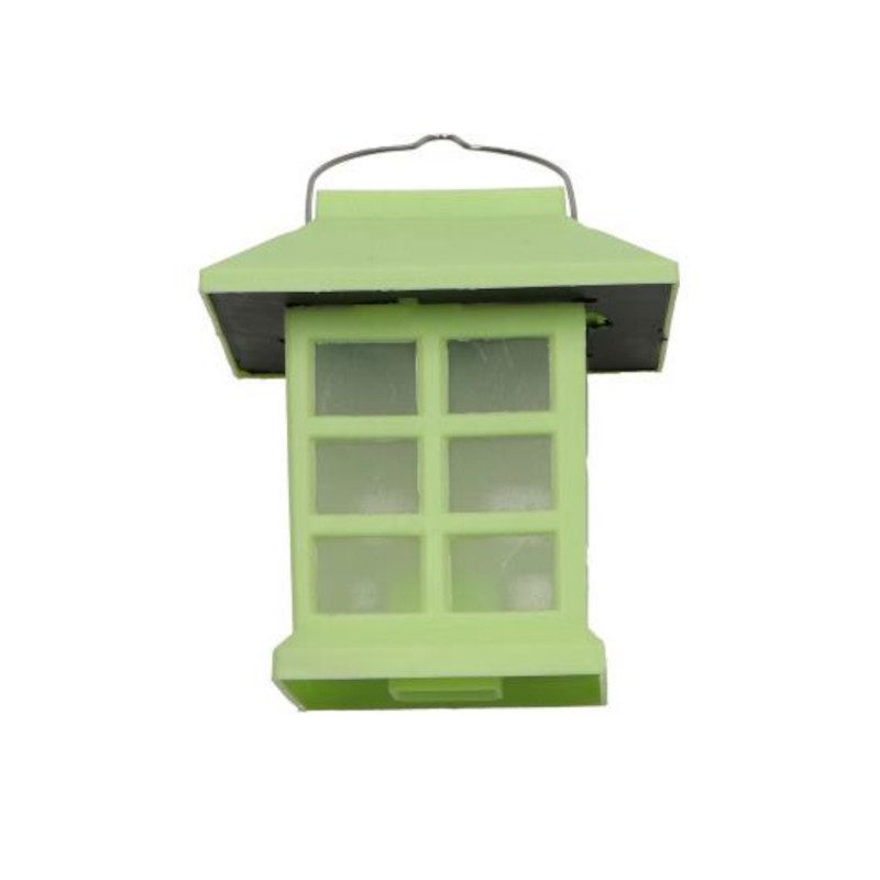 Lampa solarna ogrodowa LED domek lampion