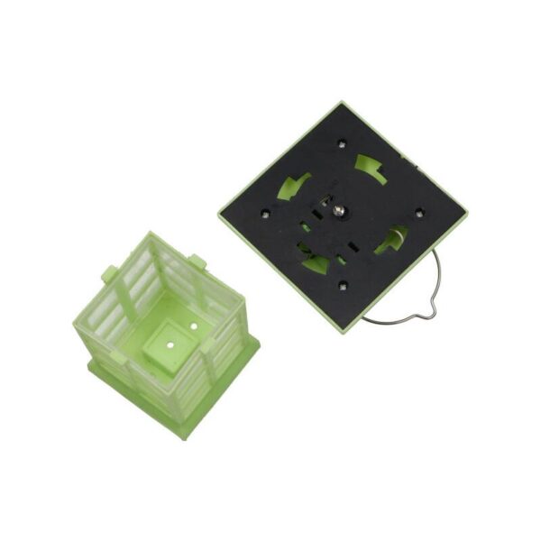Lampa solarna ogrodowa LED domek lampion