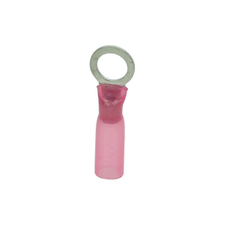 Końcówka oczkowa izolowana z osłonką termokurczliwą (M10 4-6mm2) Końcówka oczkowa izolowana z osłonką termokurczliwą (M10 4-6mm2)