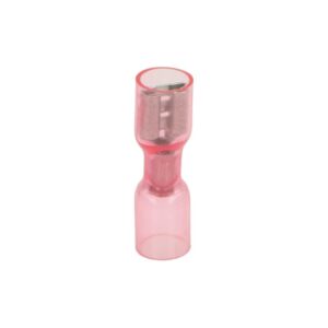 Konektor płaski żeński izolowany, z osłonką termokurczliwą, nasuwka (6,3/0,8mm, 0,5-1,5mm2) Konektor płaski żeński izolowany, z osłonką termokurczliwą, nasuwka (6,3/0,8mm, 0,5-1,5mm2)