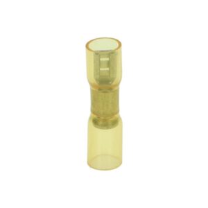 Konektor płaski żeński izolowany, z osłonką termokurczliwą, nasuwka (4,8/0,8mm, 4-6mm2) Konektor płaski żeński izolowany, z osłonką termokurczliwą, nasuwka (4,8/0,8mm, 4-6mm2)