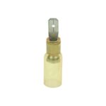 Konektor płaski męski izolowany, z osłonką termokurczliwą, wsuwka (4,8/0,8mm, 4-6mm2) Konektor płaski męski izolowany, z osłonką termokurczliwą, wsuwka (4,8/0,8mm, 4-6mm2)