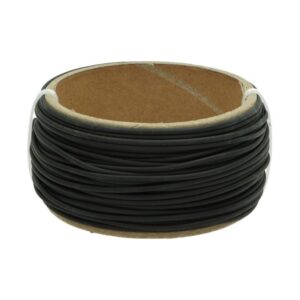 Koszulka termokurczliwa 1,2mm (zgrzana 0,6mm), rolka 10m, czarna Koszulka termokurczliwa 1,2mm (zgrzana 0,6mm), rolka 10m, czarna