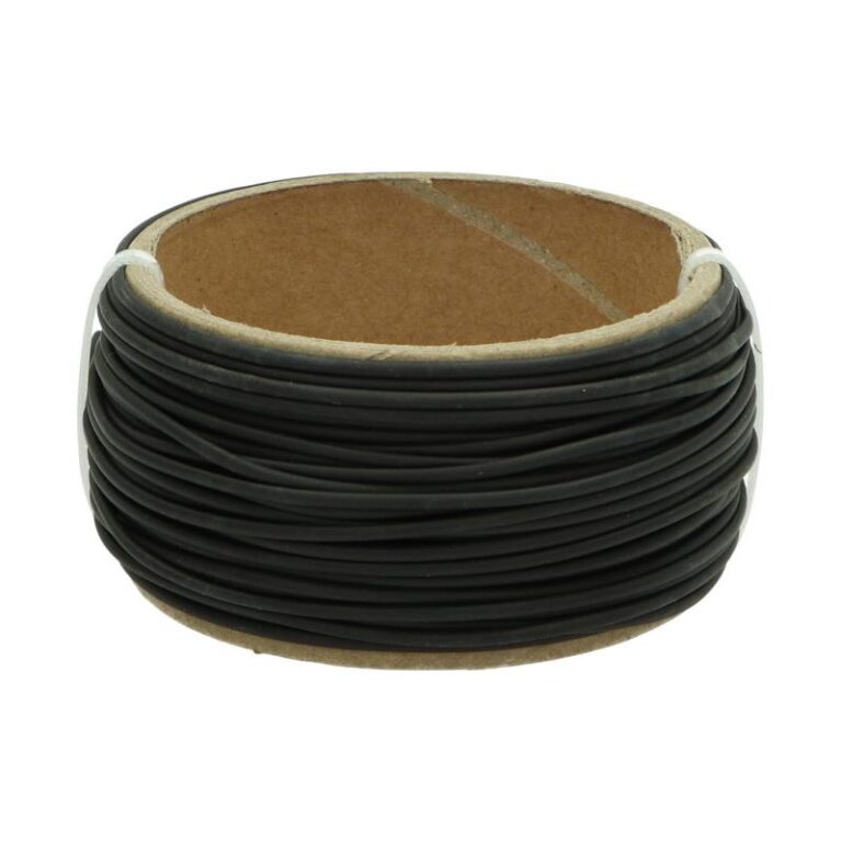 Koszulka termokurczliwa 1,2mm (zgrzana 0,6mm), rolka 10m, czarna Koszulka termokurczliwa 1,2mm (zgrzana 0,6mm), rolka 10m, czarna