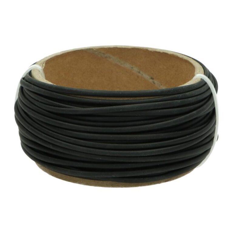 Koszulka termokurczliwa 1,6mm (zgrzana 0,8mm), rolka 10m, czarna Koszulka termokurczliwa 1,6mm (zgrzana 0,8mm), rolka 10m, czarna