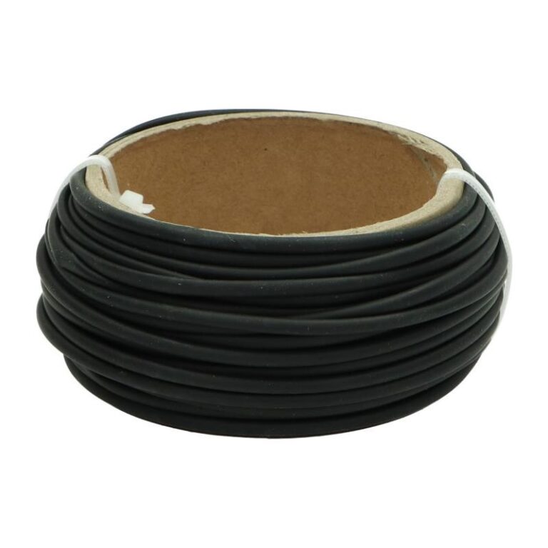 Koszulka termokurczliwa 2,4mm (zgrzana 1,2mm), rolka 10m, czarna Koszulka termokurczliwa 2,4mm (zgrzana 1,2mm), rolka 10m, czarna