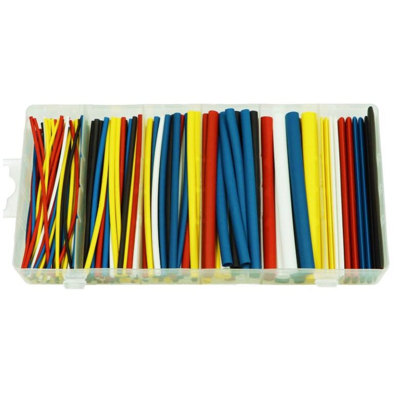 Zestaw koszulek termokurczliwych 170szt, 1-9mm, Konfekcjonowany, różne kolory Zestaw koszulek termokurczliwych 170szt, 1-9mm, Konfekcjonowany, różne kolory
