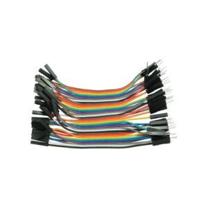 Przewody Dupont męski-żeński 2.54mm 10cm 40 szt. Przewody Dupont męski-żeński 2.54mm 10cm 40 szt.
