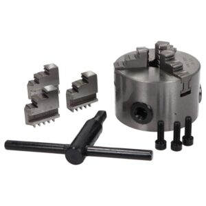 Uchwyt tokarski 3 szczękowy 80mm żeliwny samocentrujący K11-80 Uchwyt tokarski 3 szczękowy 80mm żeliwny samocentrujący K11-80