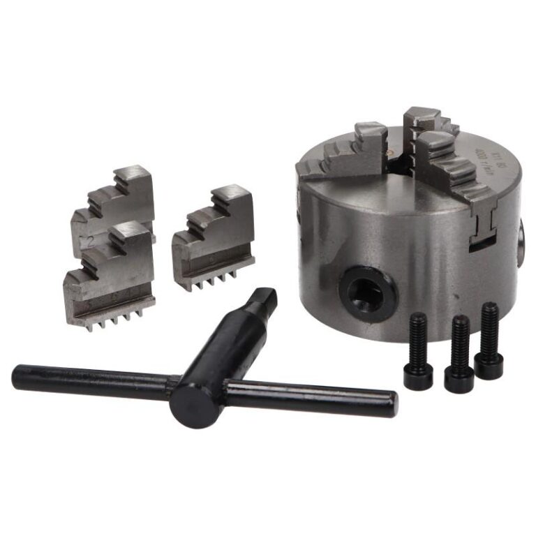 Uchwyt tokarski 3 szczękowy 80mm żeliwny samocentrujący K11-80 Uchwyt tokarski 3 szczękowy 80mm żeliwny samocentrujący K11-80