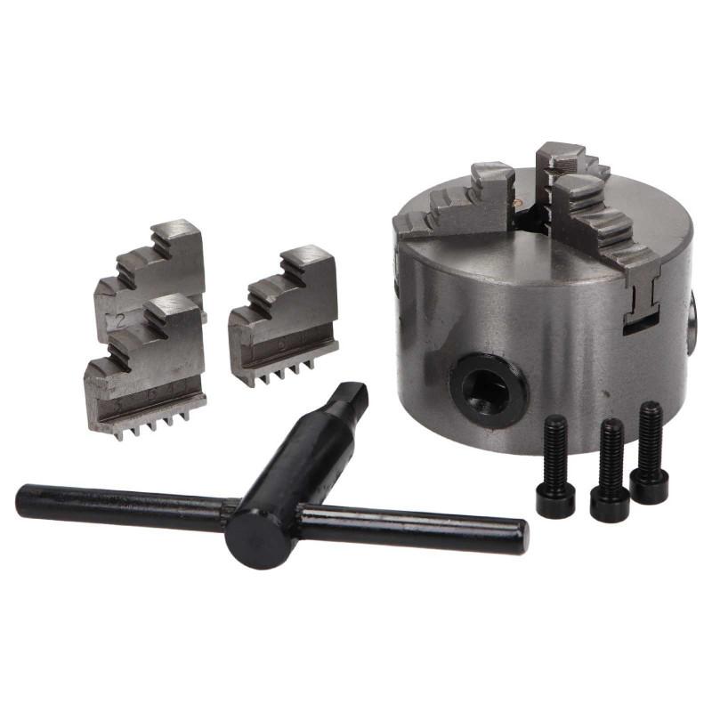 Uchwyt tokarski 3 szczękowy 160mm żeliwny samocentrujący K11-160 Uchwyt tokarski 3 szczękowy 160mm żeliwny samocentrujący K11-160