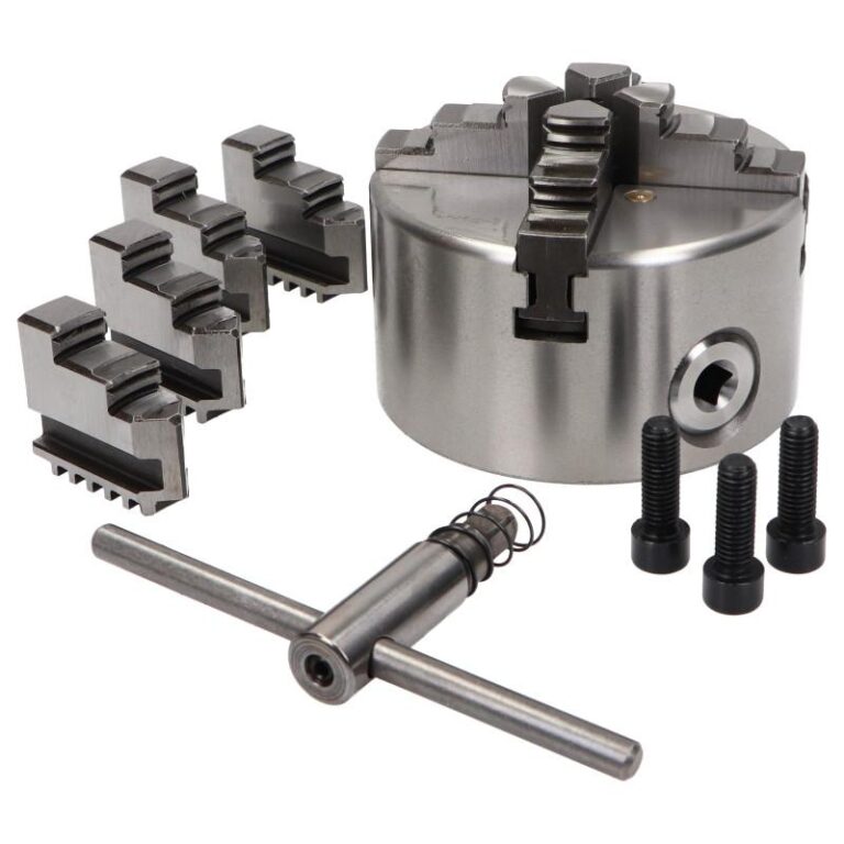Uchwyt tokarski 4 szczękowy 100mm żeliwny samocentrujący K12-100 Uchwyt tokarski 4 szczękowy 100mm żeliwny samocentrujący K12-100