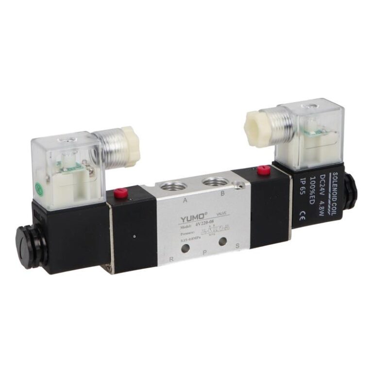 Elektrozawór 4V220-08 5/2 bistabilny 1/4" 24VDC NC