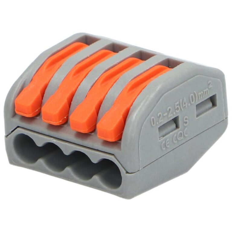 Złączka PCT instalacyjna 4x 0.08-4mm2 Złączka PCT instalacyjna 4x 0.08-4mm2