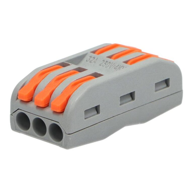 Złączka PCT instalacyjna przelotowa 3x 0.08-4mm2 Złączka PCT instalacyjna przelotowa 3x 0.08-4mm2