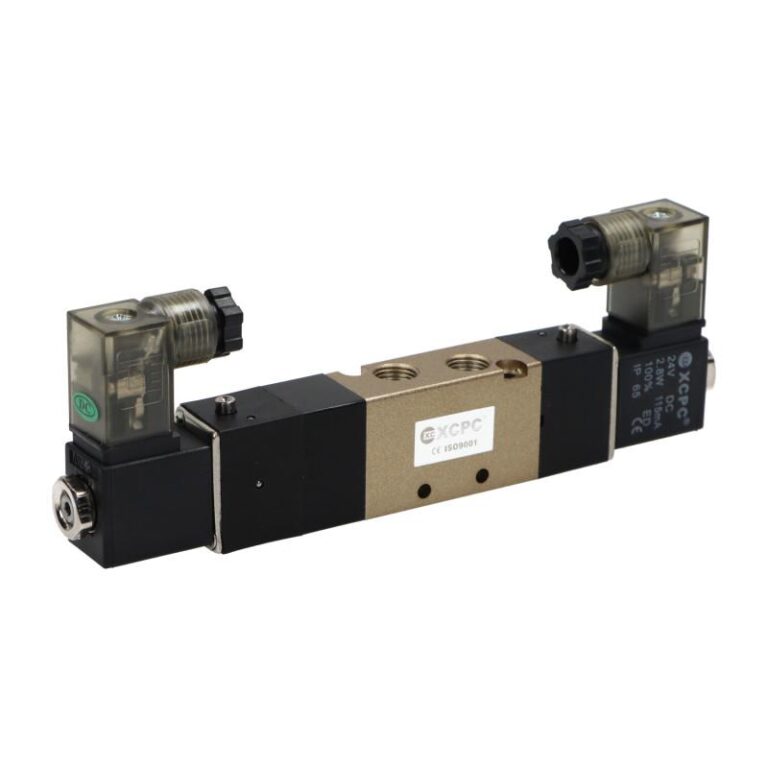 Zawór elektromagnetyczny 4V130C-M06 DC24V 5/3 monostabilny NC 1/8"