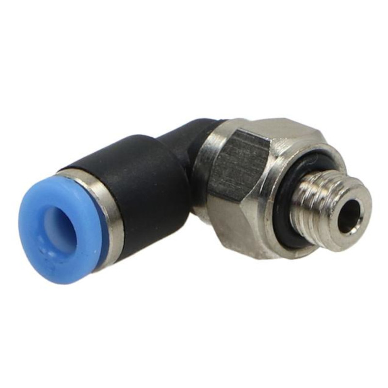 Złączka pneumatyczna kątowa MINI 3 M5 Złączka pneumatyczna kątowa MINI 3 M5