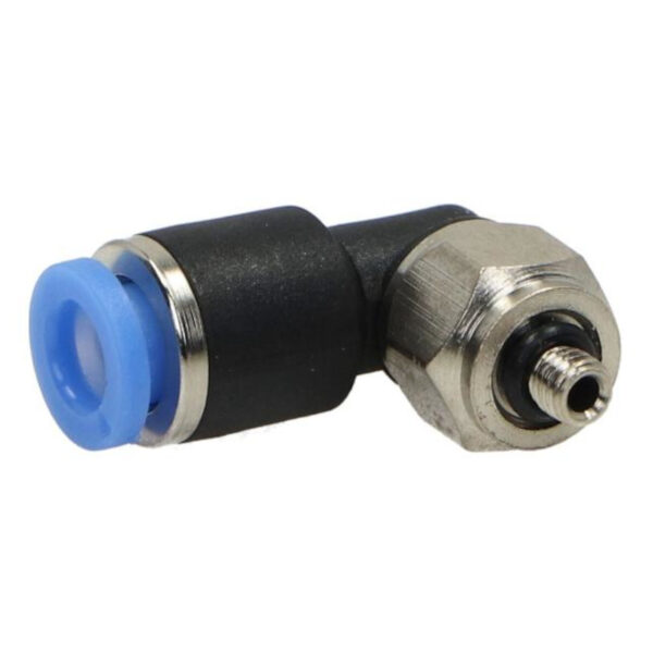 Złączka pneumatyczna kątowa MINI 4 M3
