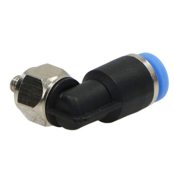 Złączka pneumatyczna kątowa MINI 4 M3