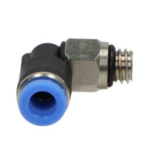 Złączka pneumatyczna kątowa MINI 4 M6