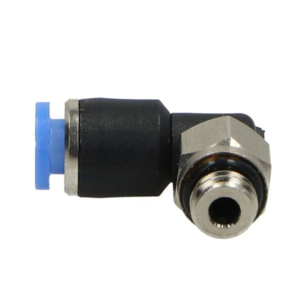 Złączka pneumatyczna kątowa MINI 4 M6