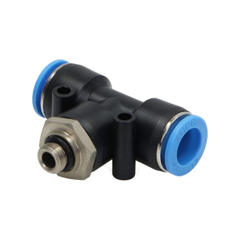 Trójnik złączka pneumatyczna T 12 1/8 PT-12-01 Trójnik złączka pneumatyczna T 12 1/8 PT-12-01