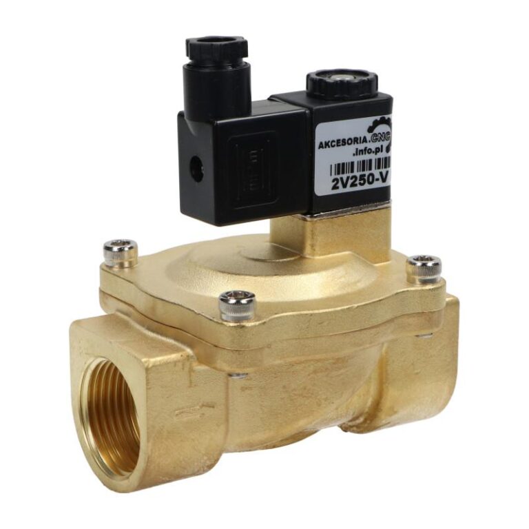 Elektrozawór odcinający 1" NC 24V DC 2V250-V Elektrozawór odcinający 1" NC 24V DC 2V250-V