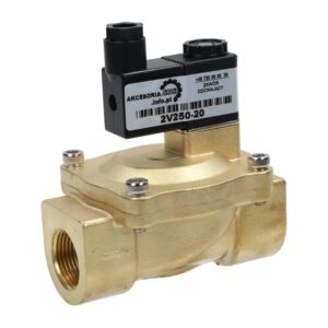 Elektrozawór odcinający 3/4" NC 24V DC 2V250 Elektrozawór odcinający 3/4" NC 24V DC 2V250