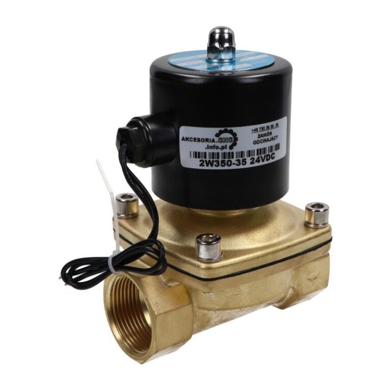 Elektrozawór odcinający 1 1/4" 24VDC 2W350 Elektrozawór odcinający 1 1/4" 24VDC 2W350
