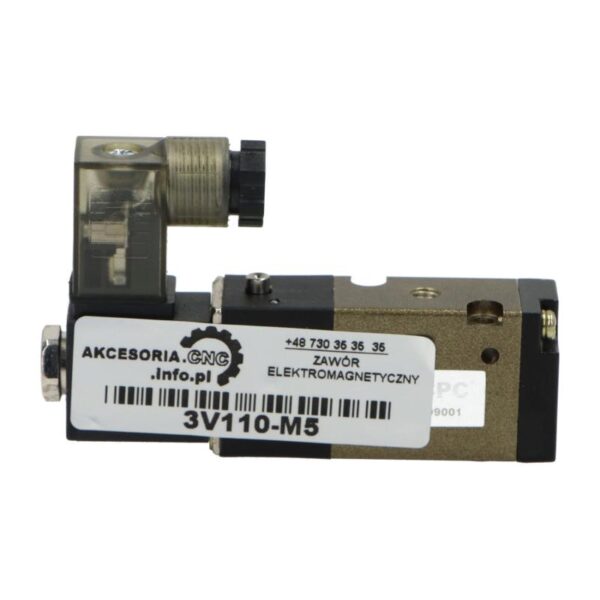 Elektrozawór pneumatyczny 3V110-M5 DC24V 3/2 monostabilny M5