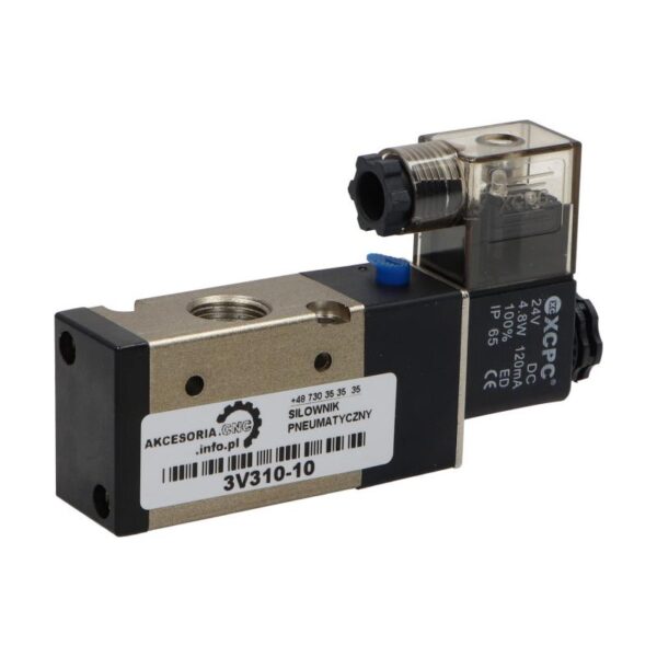 Elektrozawór pneumatyczny 3V310-10 DC24V 3/2 monostabilny 3/8"