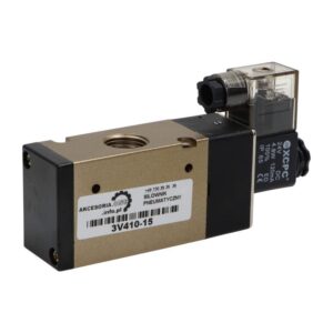Elektrozawór pneumatyczny 3V410-15 DC24V 3/2 monostabilny 1/2'' Elektrozawór pneumatyczny 3V410-15 DC24V 3/2 monostabilny 1/2''