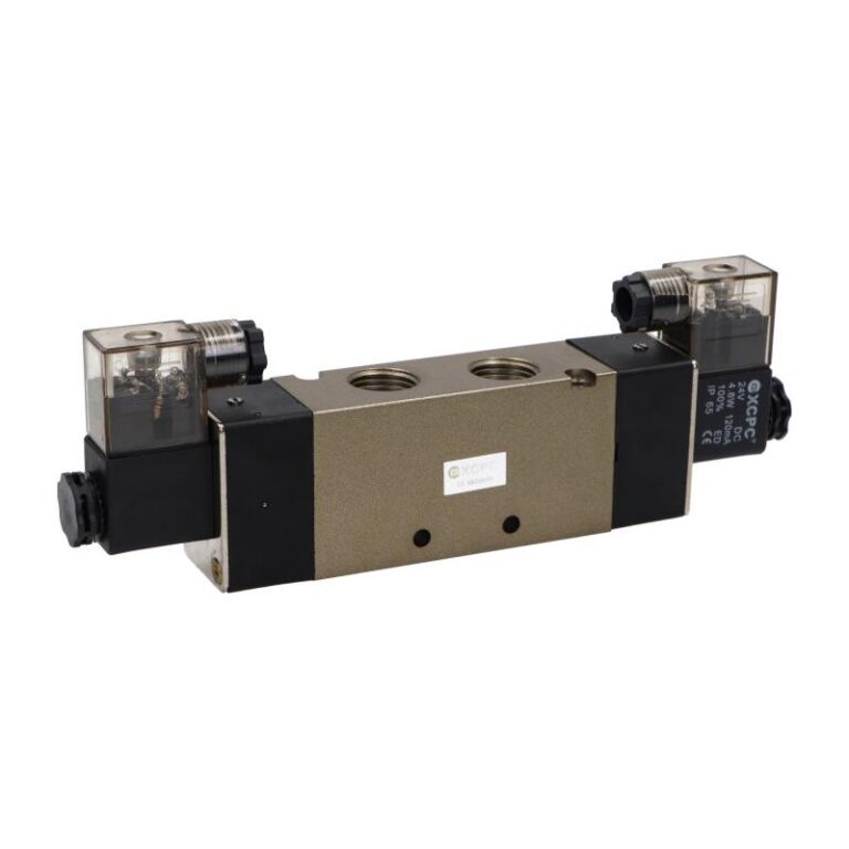 Elektrozawór pneumatyczny 4V420-15 DC24V 5/2 bistabilny 1/2'' ( do siłowników )