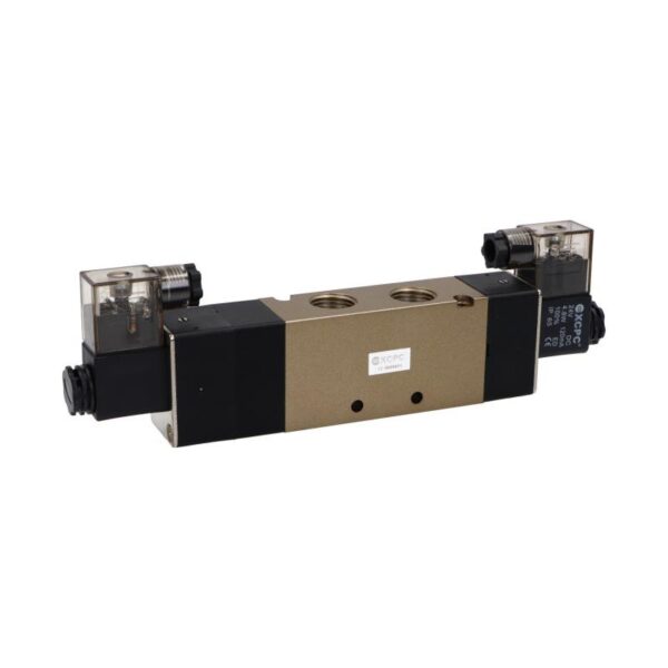 Elektrozawór pneumatyczny 4V430C-15-DC24V 5/3 monostabilny NC 1/2''