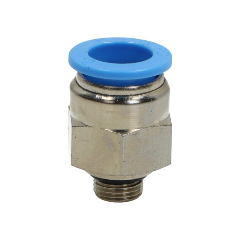 Złączka wtykowa prosta wąż 12mm gwint 1/8" PC12-G01 Złączka wtykowa prosta wąż 12mm gwint 1/8" PC12-G01