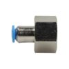 Złączka pneumatyczna prosta żeńska wąż 6 mm 1/2 cala PCF06-04 - obrazek 3