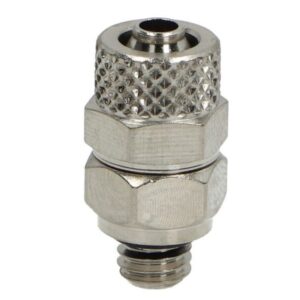 Złączka pneumatyczna prosta Skręcana 6 mm x 4 mm - gwint M6
