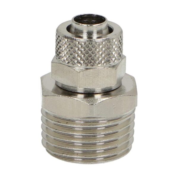 Złączka pneumatyczna prosta Skręcana 10 mm x 8 mm - gwint 1/2 cala