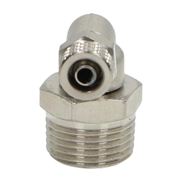 Kolanko pneumatyczne Skręcane 6 mm x 4 mm - gwint 3/8 cala