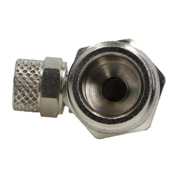 Kolanko pneumatyczne Skręcane 6 mm x 4 mm - gwint 3/8 cala