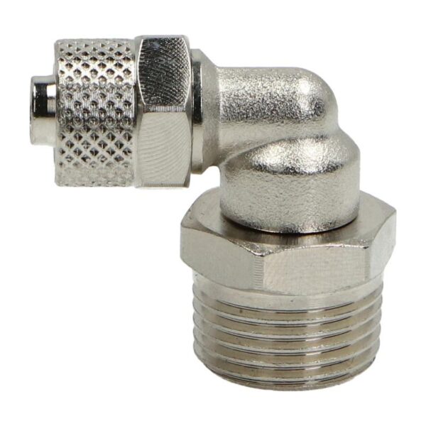 Kolanko pneumatyczne Skręcane 8 mm x 6 mm - gwint 3/8 cala