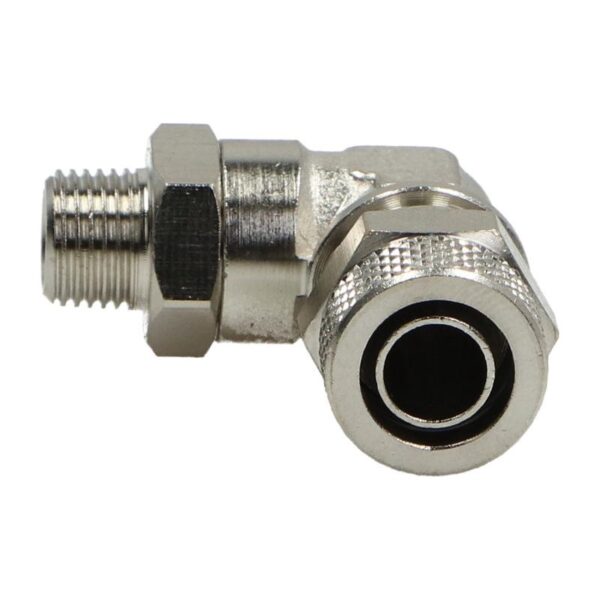 Kolanko pneumatyczne Skręcane 10 mm x 8 mm - gwint 1/8 cala