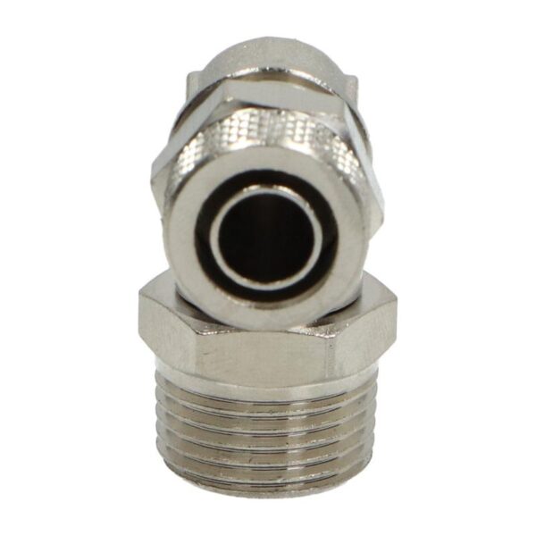 Kolanko pneumatyczne Skręcane 10 mm x 8 mm - gwint 3/8 mm
