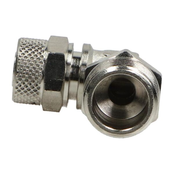 Kolanko pneumatyczne Skręcane 10 mm x 8 mm - gwint 3/8 mm